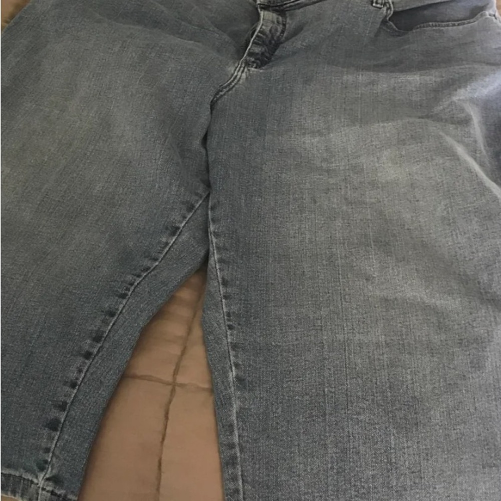 Lee Blue Jeans Capris Classic Denim Style